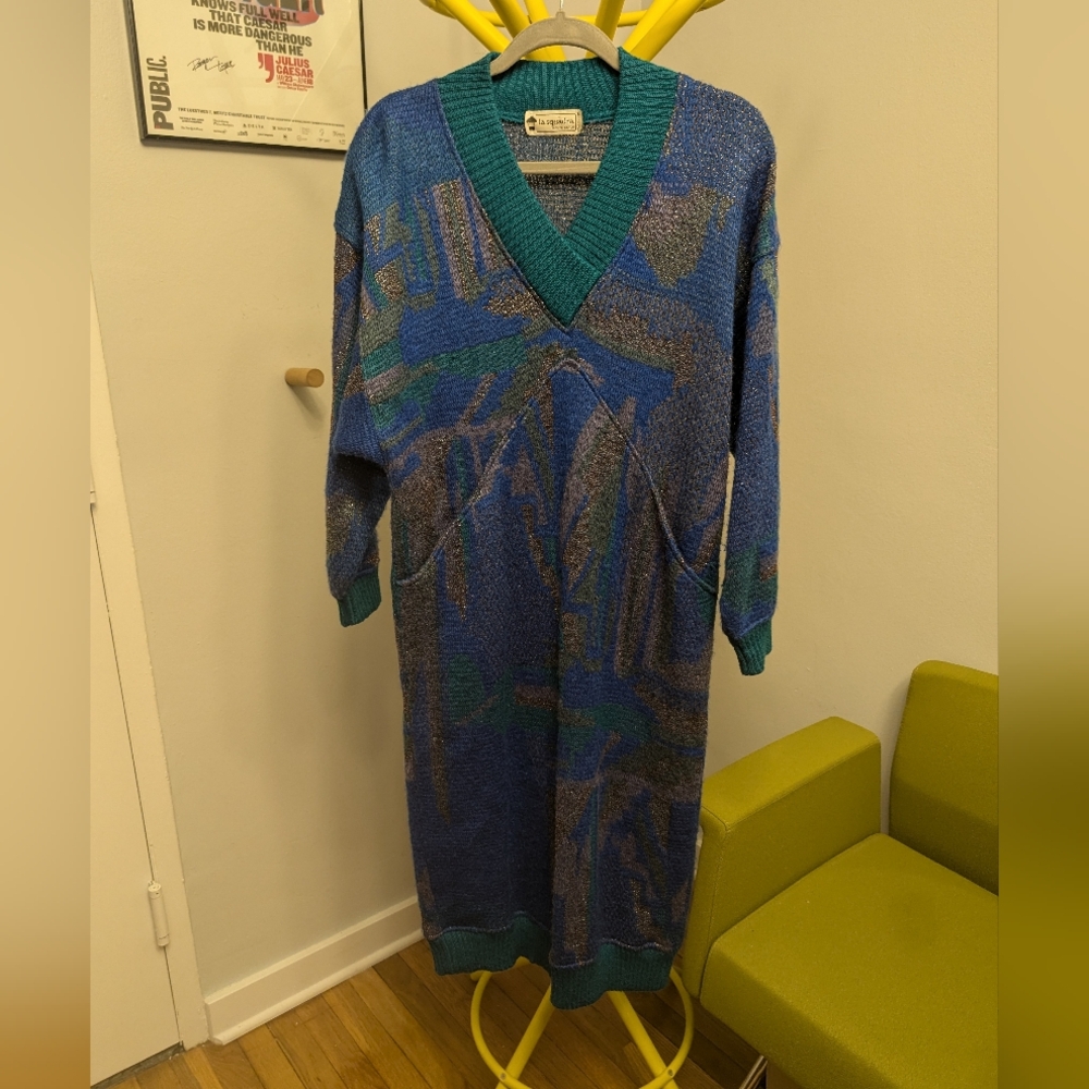 Vintage La Squadra Sweater Dress